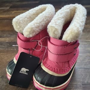Toddler sorel snow boots size 5